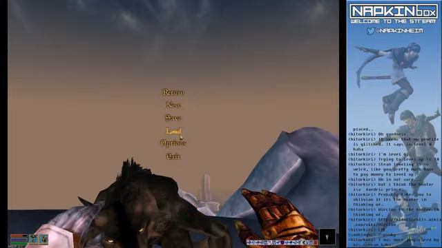 Got jumpscared in Morrowind Bloodmoon смотреть онлайн