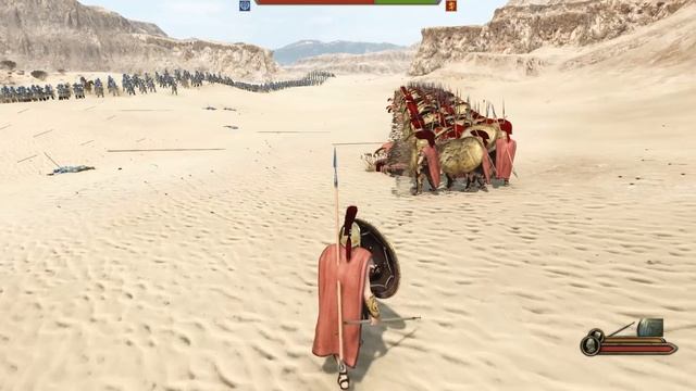 ARROW RAIN vs SPARTANS - Mount & Blade 2 BANNERLORD смотреть онлайн