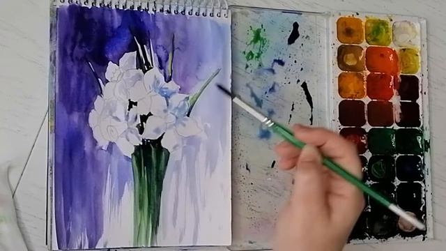 Рисуем с Любовью Draw with Love Нарциссы смотреть онлайн