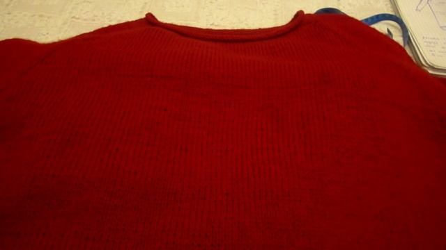 СВЯЖЕМ ВМЕСТЕ/Готовая работа "Платье оверсайз"/Вязание спицами/ смотреть онлайн