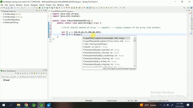 Explaining Inbuild Methods of Array Part - 1 | step by step understanding | Debug the code смотреть онлайн