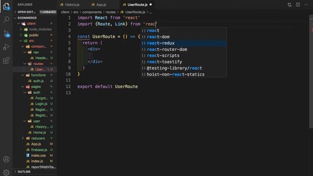 lecture 33 - protected route react in hindi смотреть онлайн