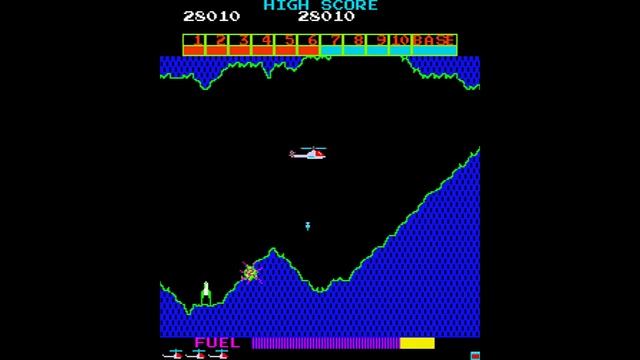 Super Cobra [Arcade Longplay] (1981) Konami смотреть онлайн