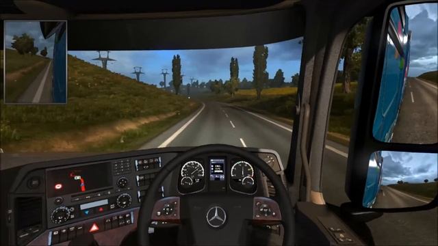 Euro Truck Simulator 2 EPISODE 164 NEW MERC смотреть онлайн
