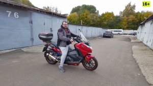 Обзор NC750 Integra скутер на автомате