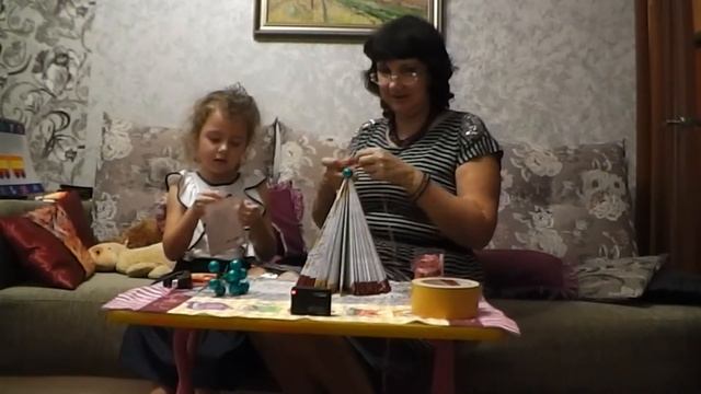 Барнаул. Настольная новогодняя ёлочка своими руками. смотреть онлайн