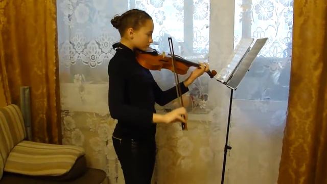 Любимый инструмент. Скрипка. Репетиция.