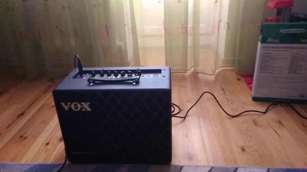 Обзор комбоусилителя VOX VT 20 X