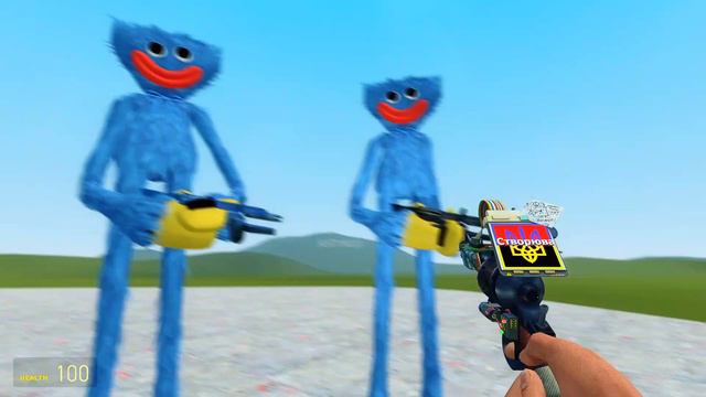 CARTOON CAT ALL MATERIAL HUGGY WUGGYS ALL COLORS In Garry's Mod смотреть онлайн