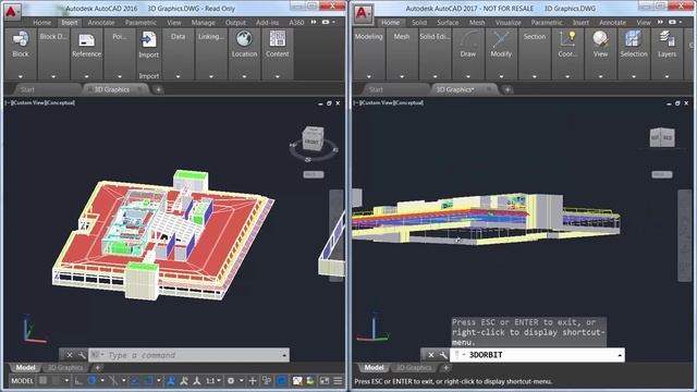 AutoCAD 2017 3D Graphics Upgrade | AutoCAD смотреть онлайн