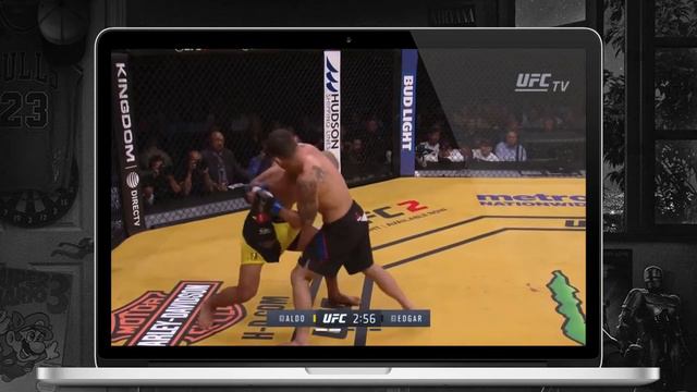 José Aldo Pivoting Out Against Frankie Edgar смотреть онлайн