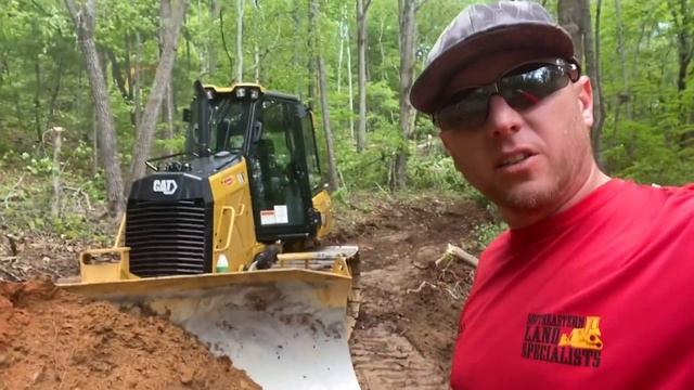 NEXT GEN CAT D3 DOZER CUTTING IN MOUNTAIN ROAD (Day 1) | DigginLife21 смотреть онлайн