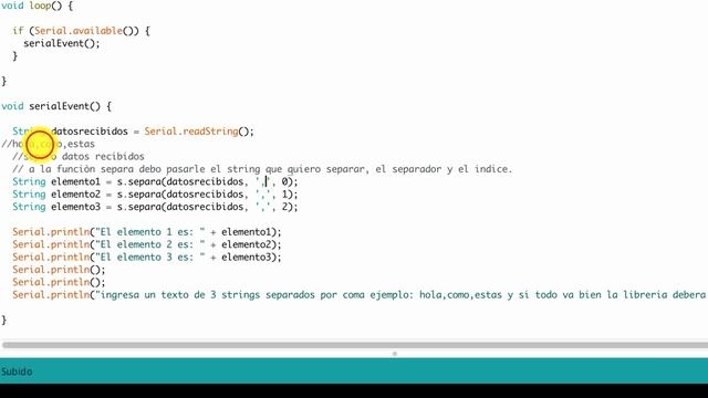 ? EXTRAER PARAMETROS SEPARADOS POR COMAS EN ARDUINO. смотреть онлайн
