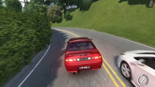 Assetto Corsa - Nissan Silvia S14A | Realistic Driving смотреть онлайн