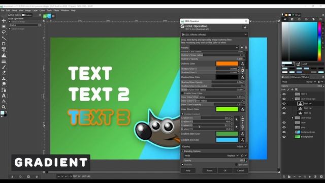 Layer Effects in Gimp смотреть онлайн