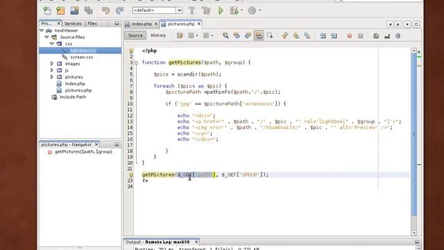 Dynamische Web-Galerie mit Lightbox 2 Javascript und PHP - Tutorial 1/3 смотреть онлайн