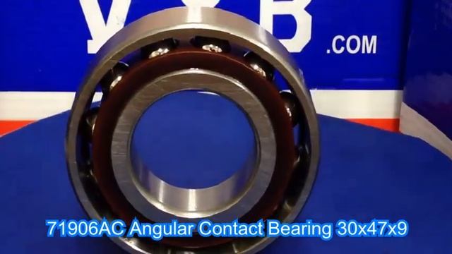 71906AC Angular Contact Bearing 30x47x9 смотреть онлайн