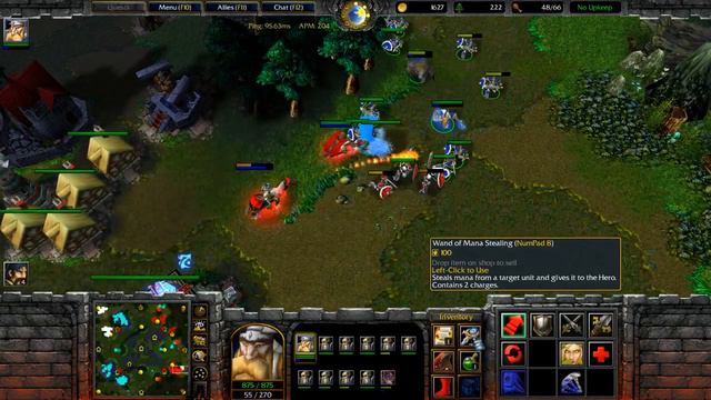 SUPER MOUNTAIN KING IN 4v4 - Warcraft 3 смотреть онлайн