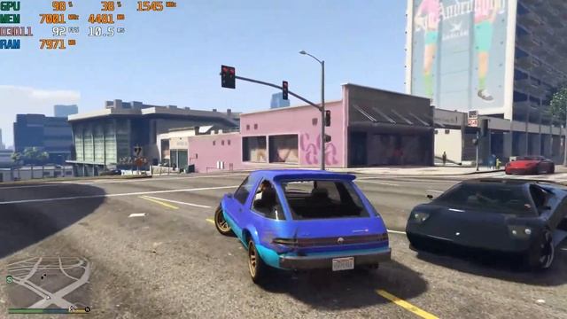 GTA V / 5 | i3 10100 + RTX 2060 Super 8GB | ULTRA SETTING смотреть онлайн