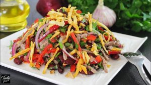 ЗНАМЕНИТЫЙ САЛАТ "СОЛНЦЕ ТБИЛИСИ" Вкусная Грузинская Кухня!