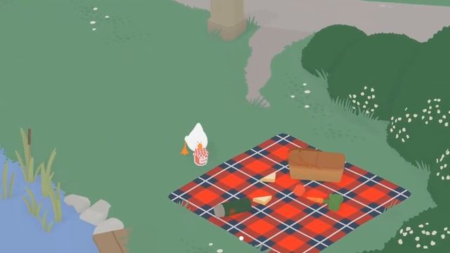 ГУСЬ УСТРАИВАЕТ ПИКНИК Untitled Goose Game смотреть онлайн