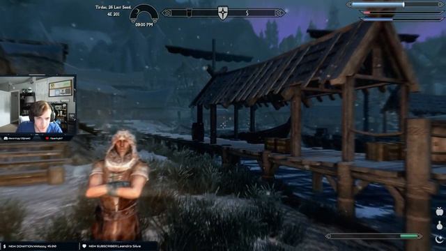 THE GREAT GOBLIN ATTACK! | Skyrim Anniversary Edition (Legendary Difficulty, Survival) #9 смотреть онлайн