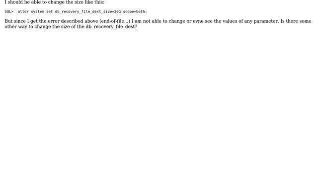 Getting an error when trying to start the database (end-of-file on communication channel) смотреть онлайн
