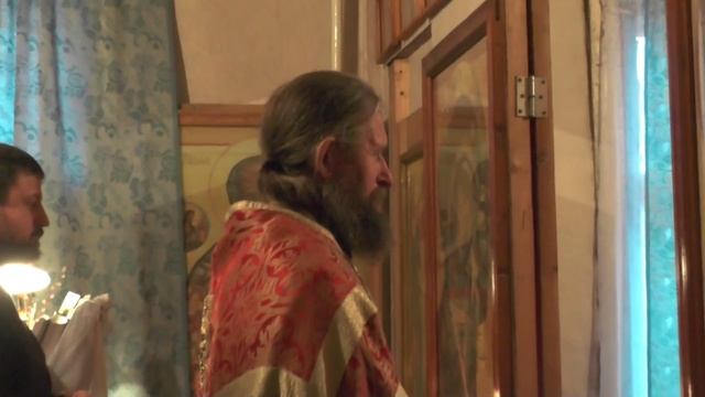 Причащение святых Христоых Таин. 20.12.2015 смотреть онлайн