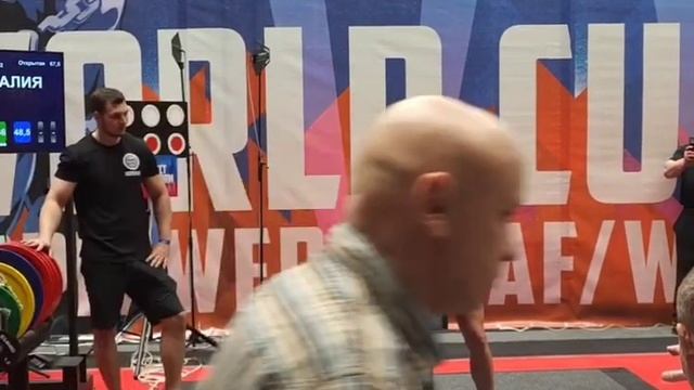 ? Кубок мира WRPF 2023г. Очередной рекорд мира Дятел Наталии 48.500 ✊В номинации Двуручный блок ??? смотреть онлайн