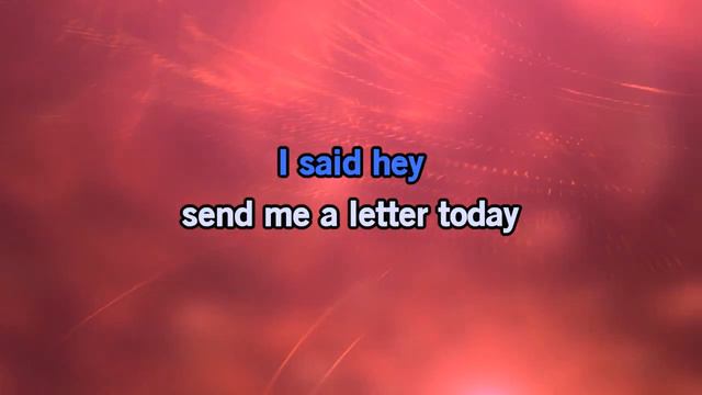 Send Me A Letter Amanda Karaoke