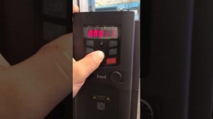 настройка частотника INVT