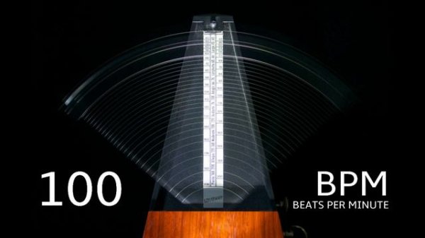 100 BPM Beats Per Minute - Metronome - Andante