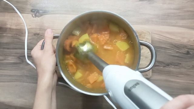 Ніжний ГАРБУЗОВИЙ КРЕМ-СУП з грінками! Осінній суп з кремовою текстурою та вершковим смаком?