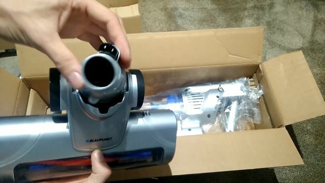 Огляд акумуляторного пилососа Blaupunkt VCH601 смотреть онлайн