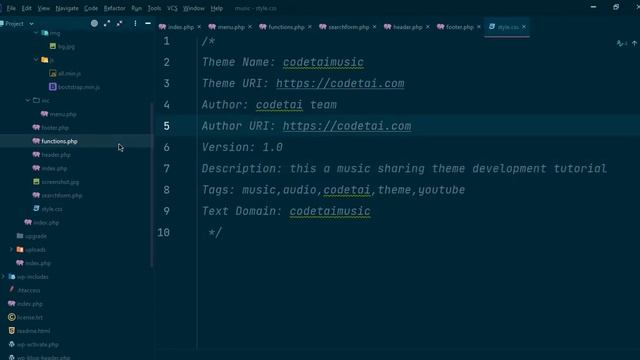 How to Make a Music & Podcast Sharing Website Wordpress Theme Development Tutorial Part 1 смотреть онлайн