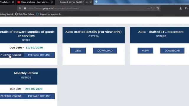 GSTR3B upload without errors! Json file generate смотреть онлайн