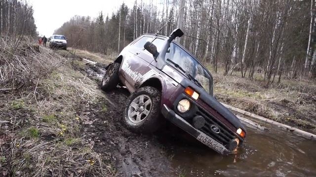ШНИВА/НИВА/HILUX  Весенний OFF-ROAD Часть 1