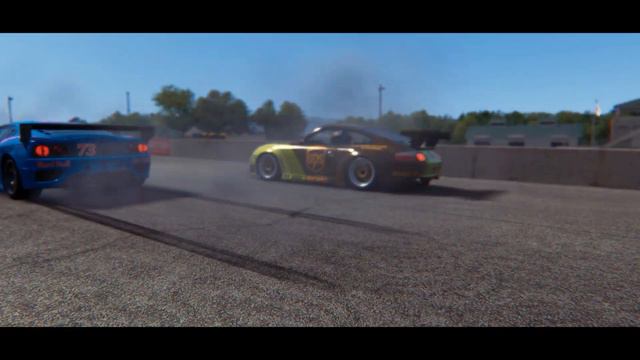 Едем по кругу под Круга ➤ Assetto Corsa Clean Race смотреть онлайн
