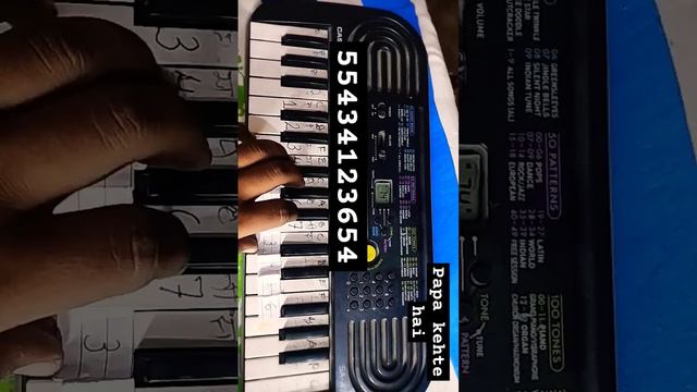 Papa kehte hai on Casio SA 47 #bollywoodsongs #casio #old смотреть онлайн