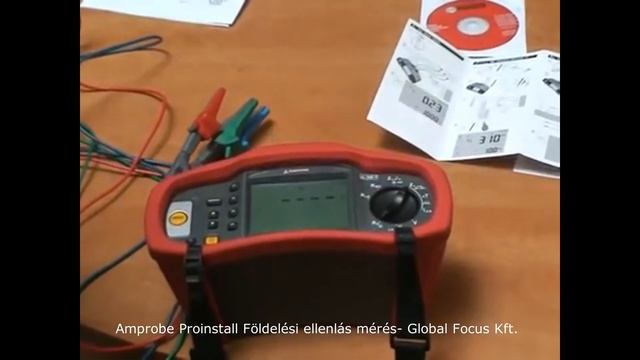 Amprobe Proinstall Földelési ellenlás mérés смотреть онлайн