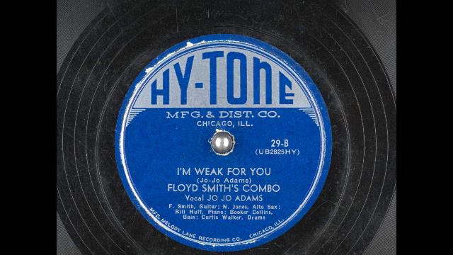 I'm Weak for You ~ Floyd Smith's Combo, Jo-Jo Adams (vocals) (1947) смотреть онлайн