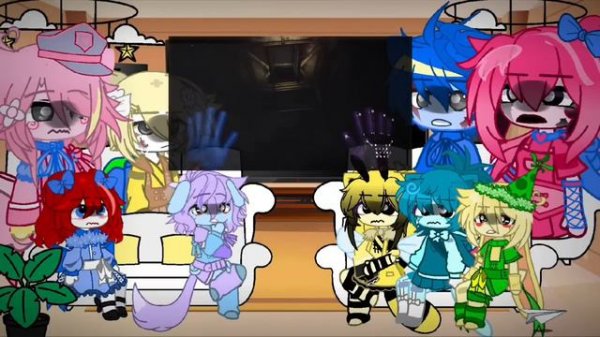 poppy playtime react to chapter 3 official trailer| Poppy playtime| | gacha| |read desc| |(late)|