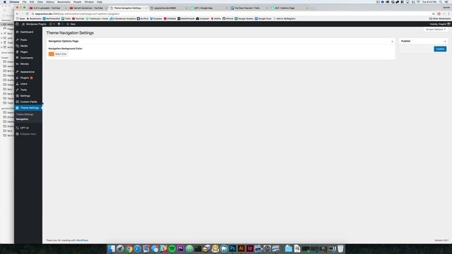Building Websites With WordPress: ACF Plugin Part 6 - Options Sub Page смотреть онлайн