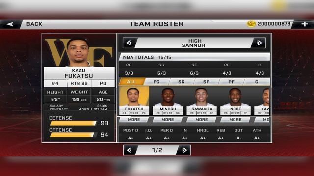 NBA2K20 ANDROID V98.ANIME MOD NO NEED GG THROUGH X8 SANDBOX. MY ORIGINAL MOD. PLUS 2 ANIME TEAMS.PT смотреть онлайн