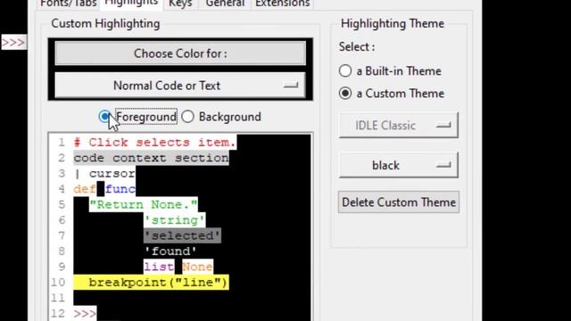 How to change color in IDLE Python IDLE || Python IDLE dark mode || Python in Hindi?? смотреть онлайн