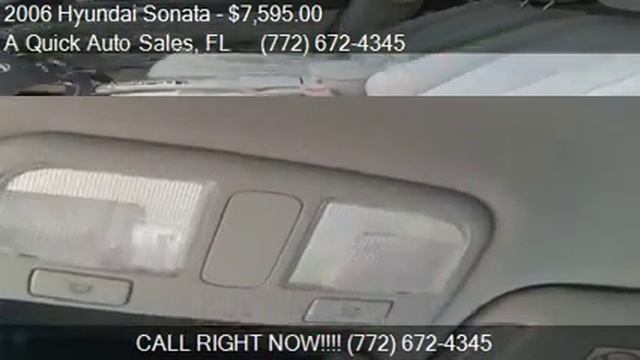 2006 Hyundai Sonata GL for sale in Fort Pierce, FL 34982 at смотреть онлайн
