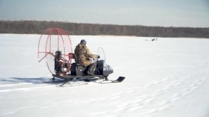 Аэроустановка Бурлак-Аэро с санями (часть 2)