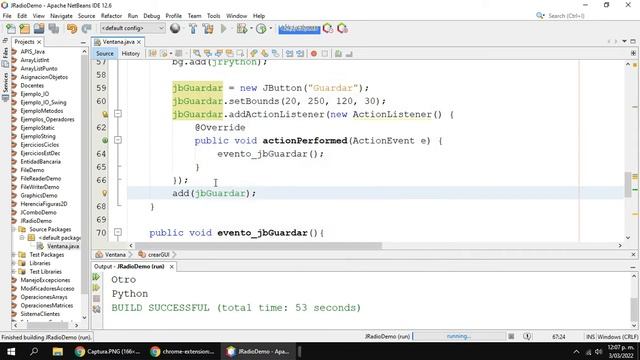 El paquete Swing - La clase JRadioButton | GUI en Java смотреть онлайн