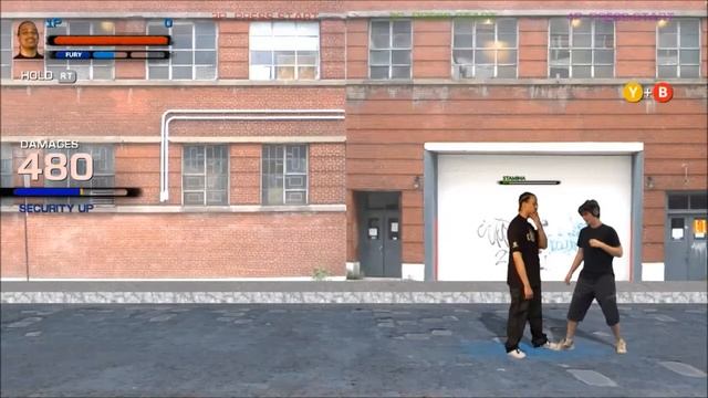 Streets of Fury EX: MC Manhattan 480 damage combo + burst, special смотреть онлайн
