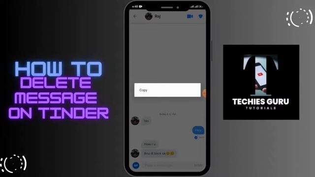 How to Delete Message On Tinder? Delete Tinder Messages смотреть онлайн